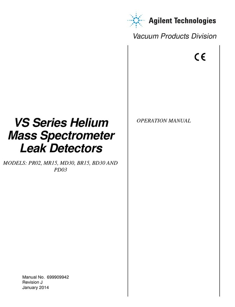 Agilent Technologies PR02 User manual