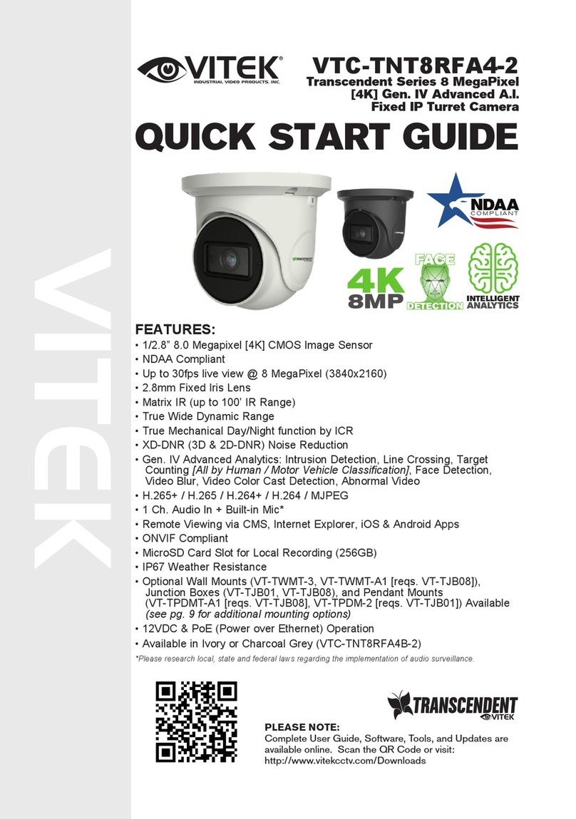 Vitek VTC-TNT8RFA4-2 quick start guide