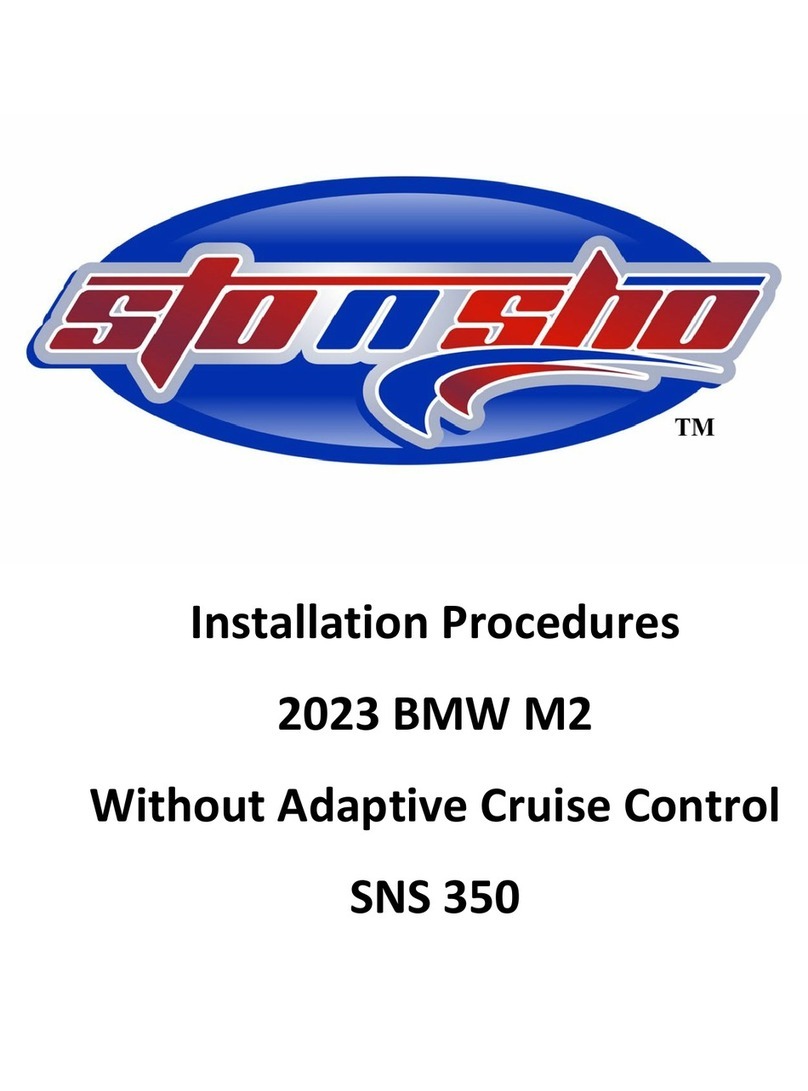 STO N SHO SNS 350 Reference guide
