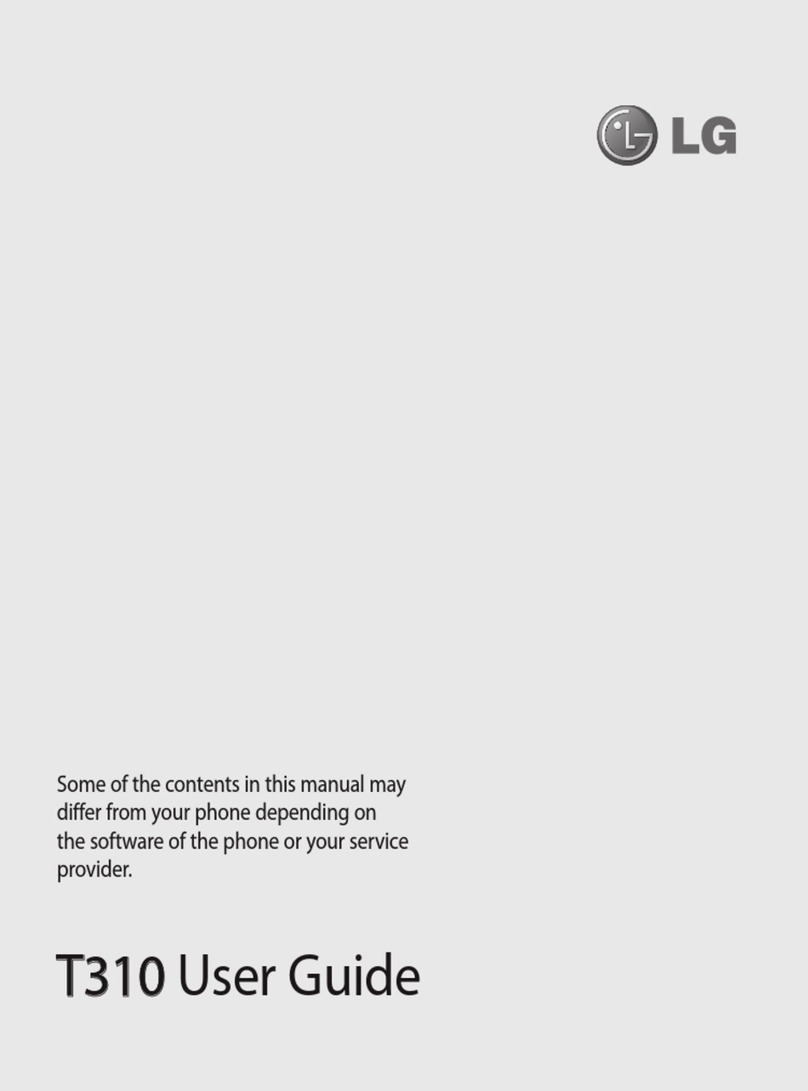 LG T310 User manual