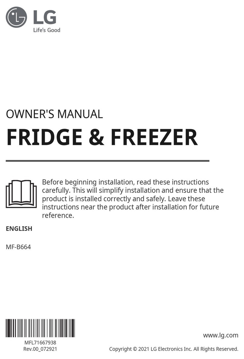 LG MF-B664 User manual