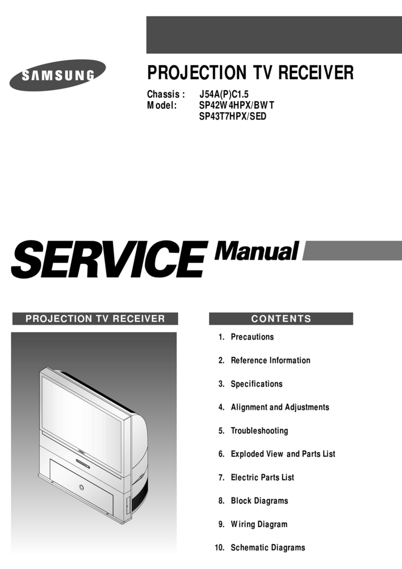 Samsung SP42W4HPX/BWT User manual