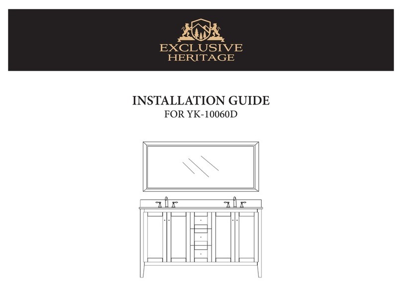 Exclusive Heritage YK-10060D-WMCG User manual