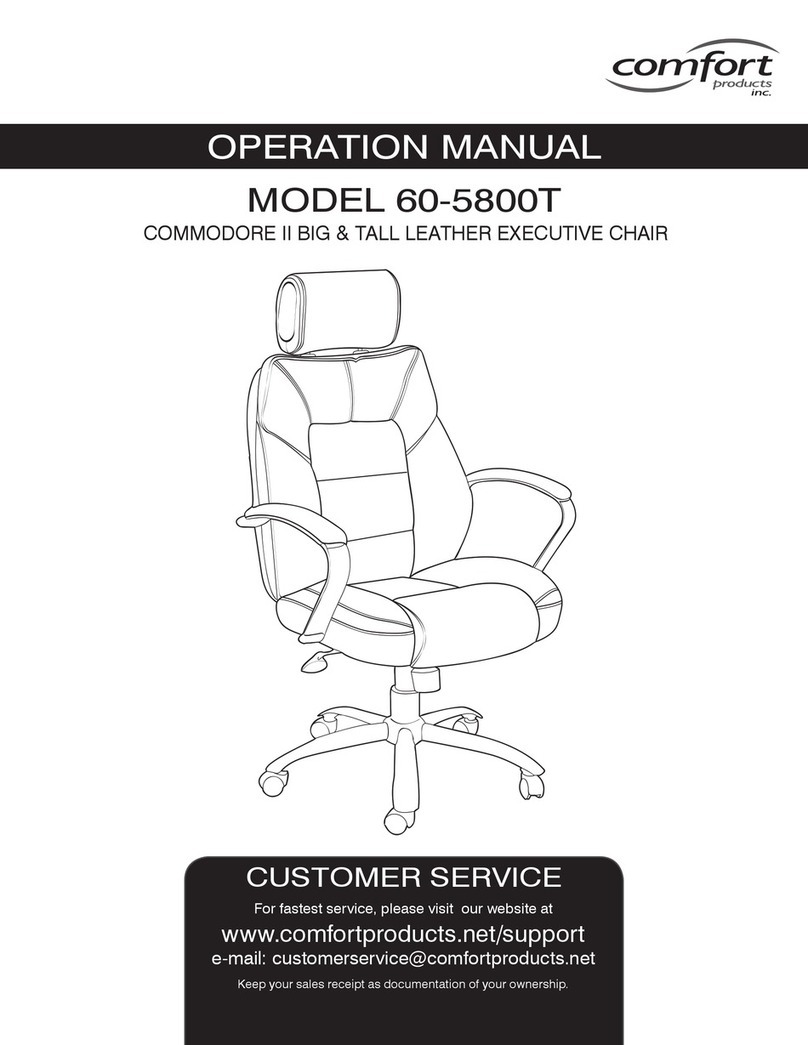 Comfort 60-5800T Operation manual
