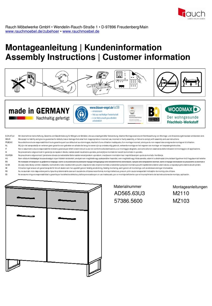 Rauch MZ103 Assembly instructions