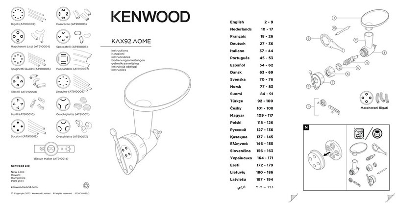 Kenwood KAX92.A0ME instructions