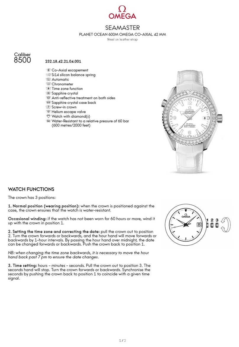 Omega 232.18.42.21.04.001 User manual Omega 232.18.42.21.04.001 User manual
