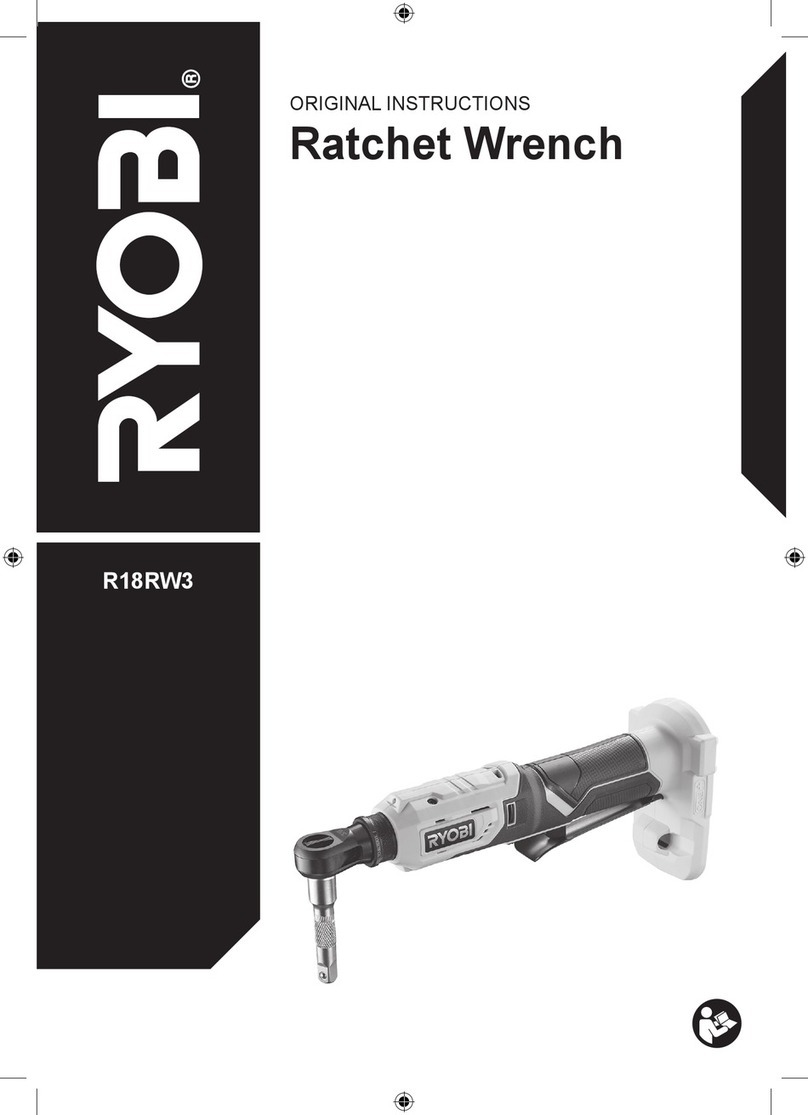 Ryobi R18RW3 User manual