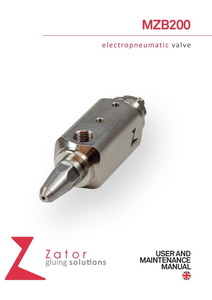 Zator MZB200 Operating instructions