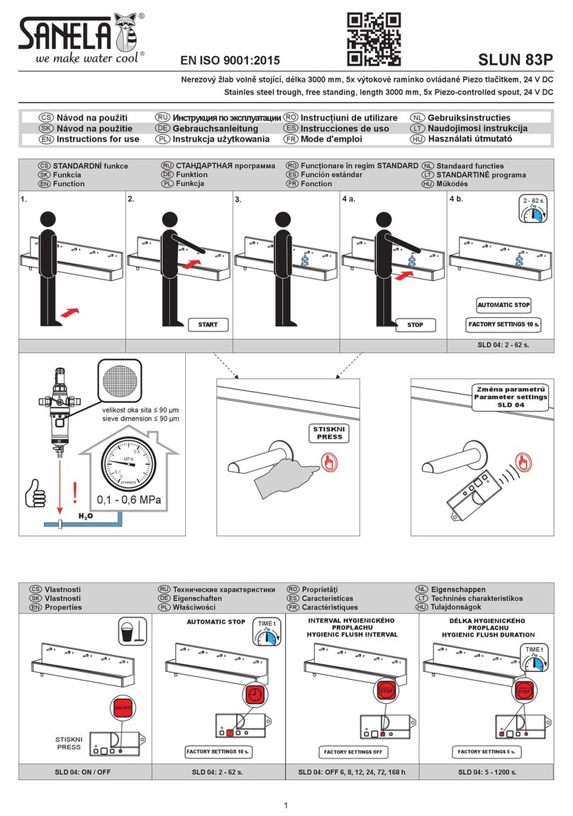 Sanela SLUN 83P Instructions for use Sanela SLUN 83P Instructions for use