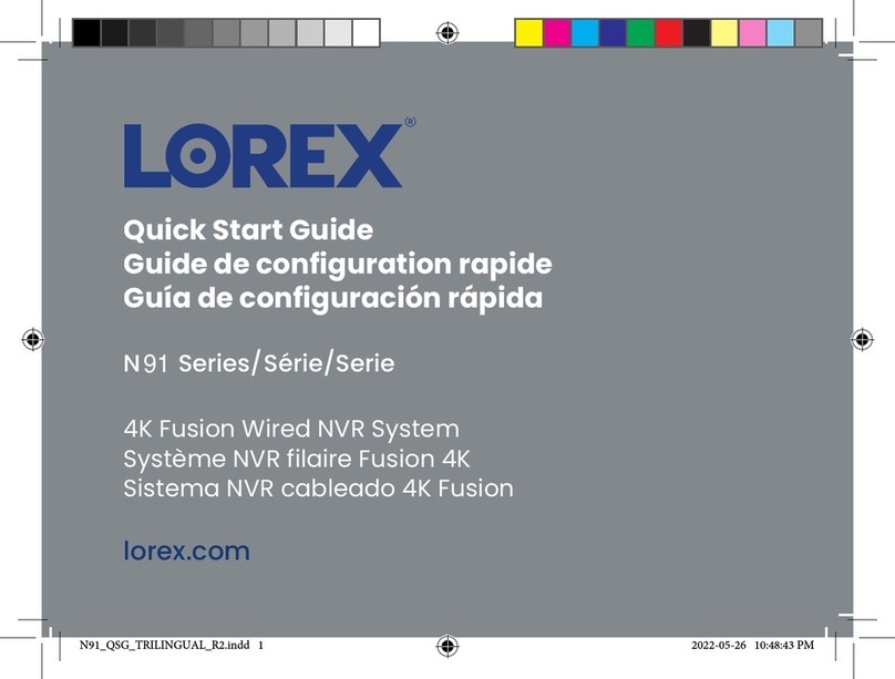 Lorex N91 Series quick start guide