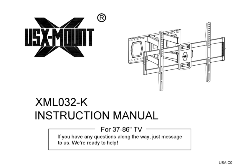 USX-MOUNT XML032-K instruction manual