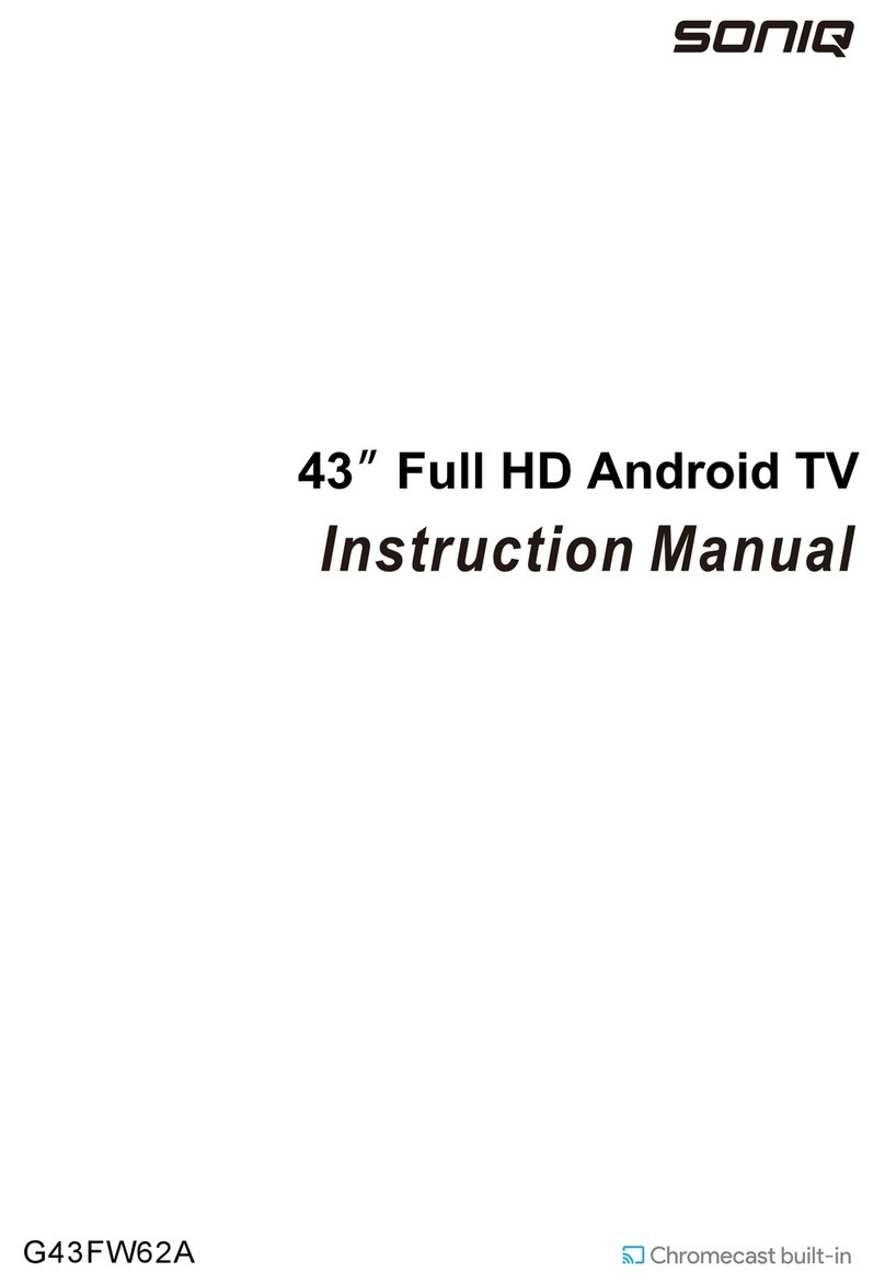 SONIQ G43FW62A instruction manual