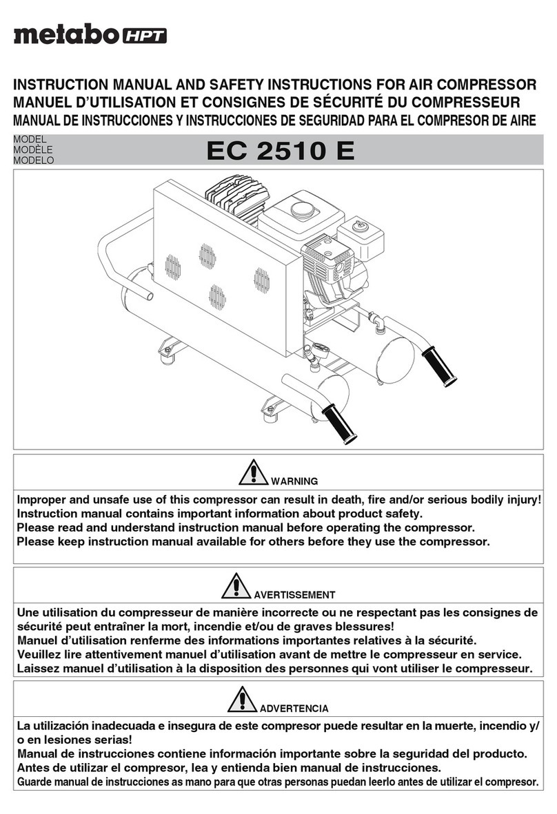 Metabo HPT EC2510E Instruction manual and safety instructions