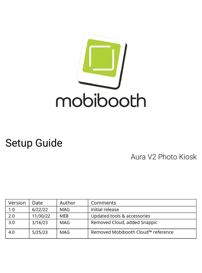 Mobibooth Aura V2 Photo Kiosk Setup guide