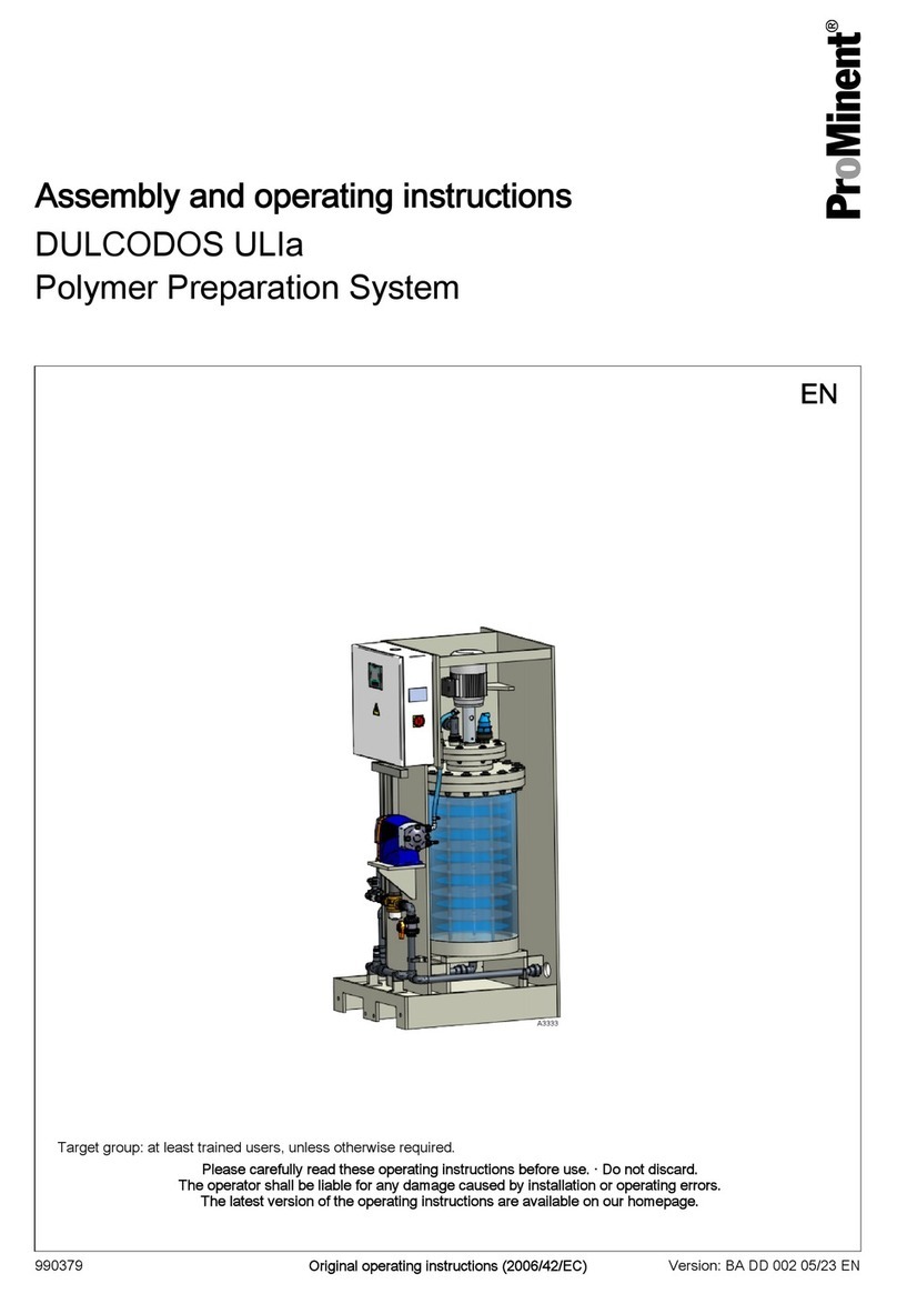 ProMinent DULCODOS ULIa Assembly and operating instructions