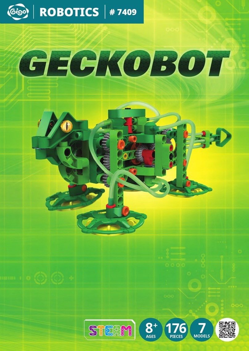Gigo ROBOTICS GECKOBOT 7409 manual