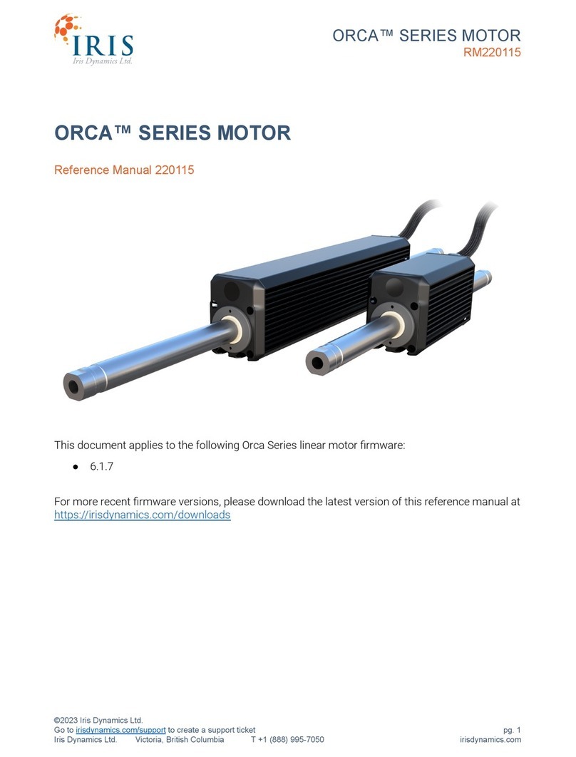 IRIS ORCA RM220115 Advanced user's reference manual