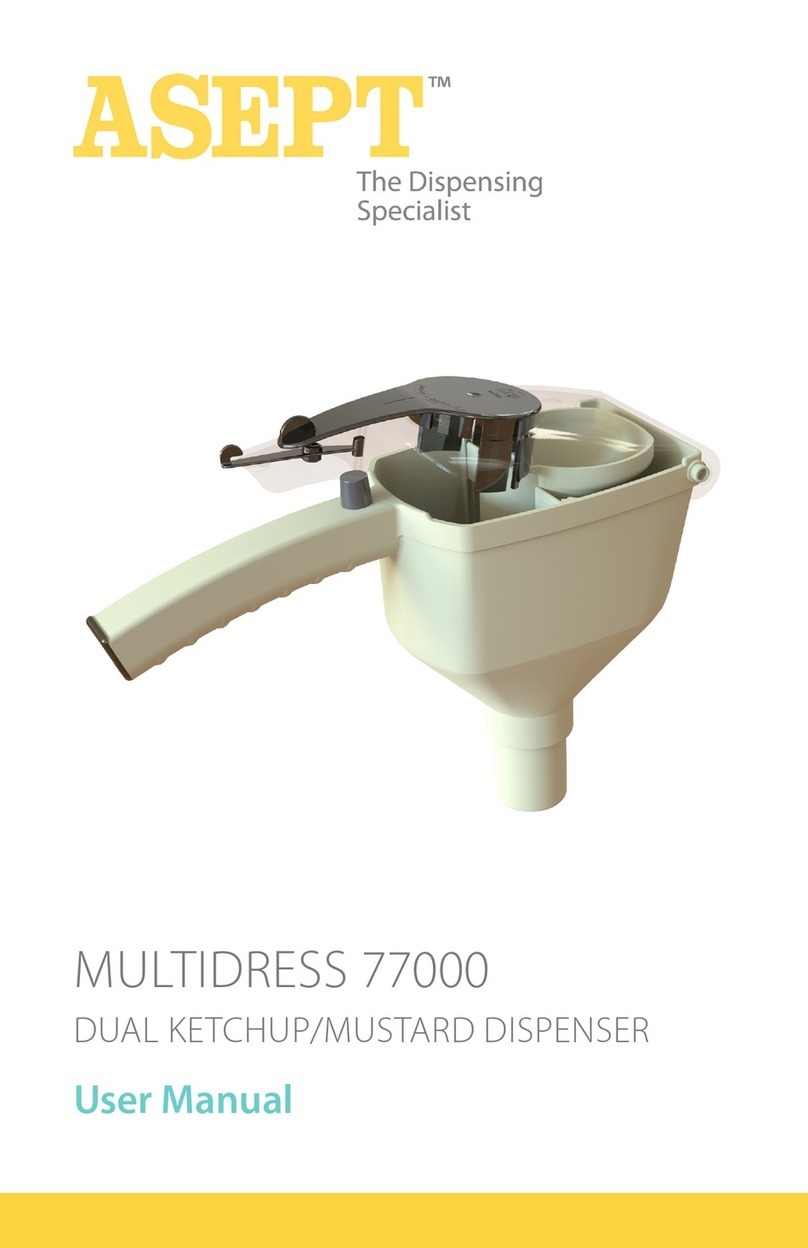 ASEPT MULTIDRESS 77000 User manual