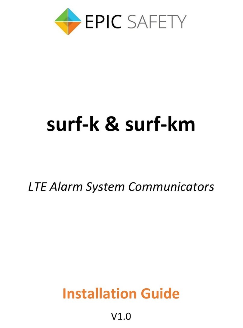 EPIC SAFETY Surf-k installation guide
