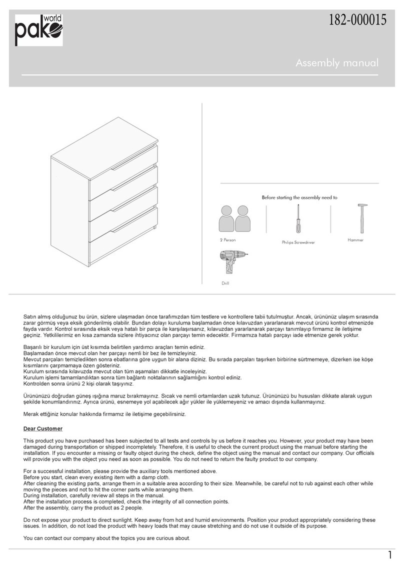 pakoworld 182-000015 User manual