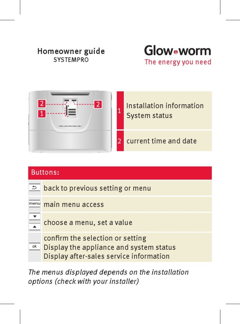Glowworm SYSTEMPRO Homeowner's guide
