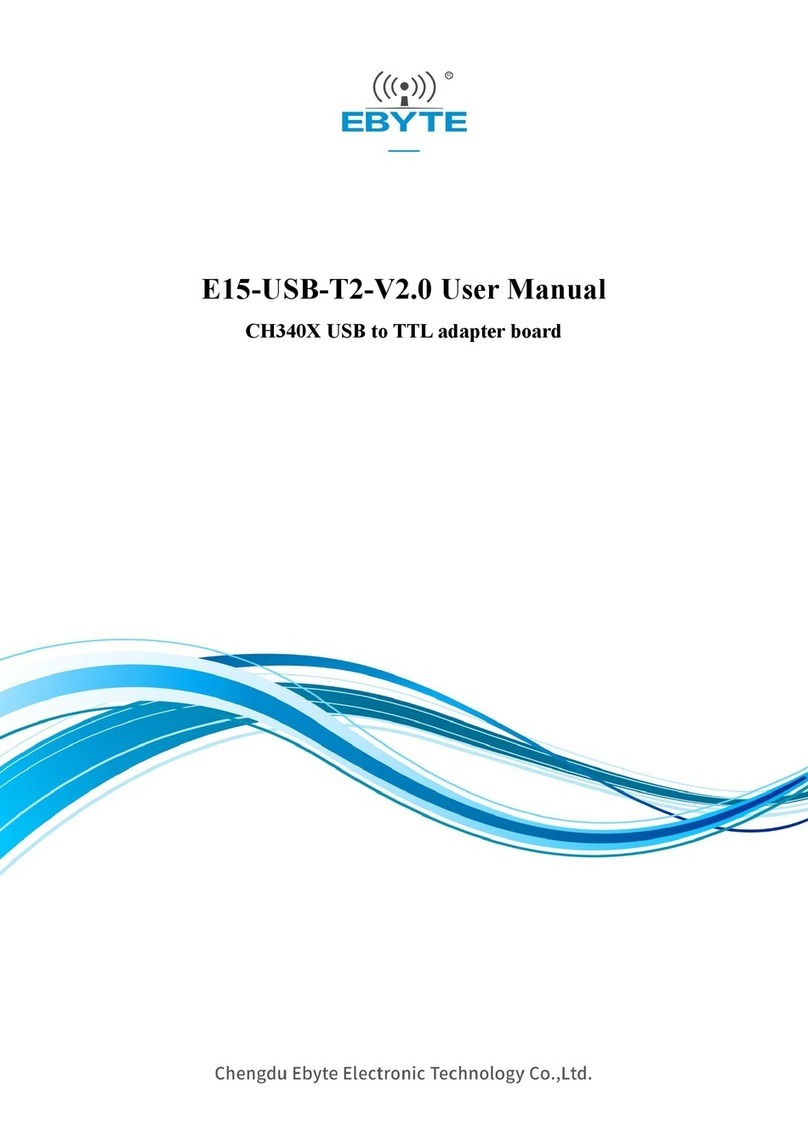 Ebyte E15-USB-T2-V2.0 user manual