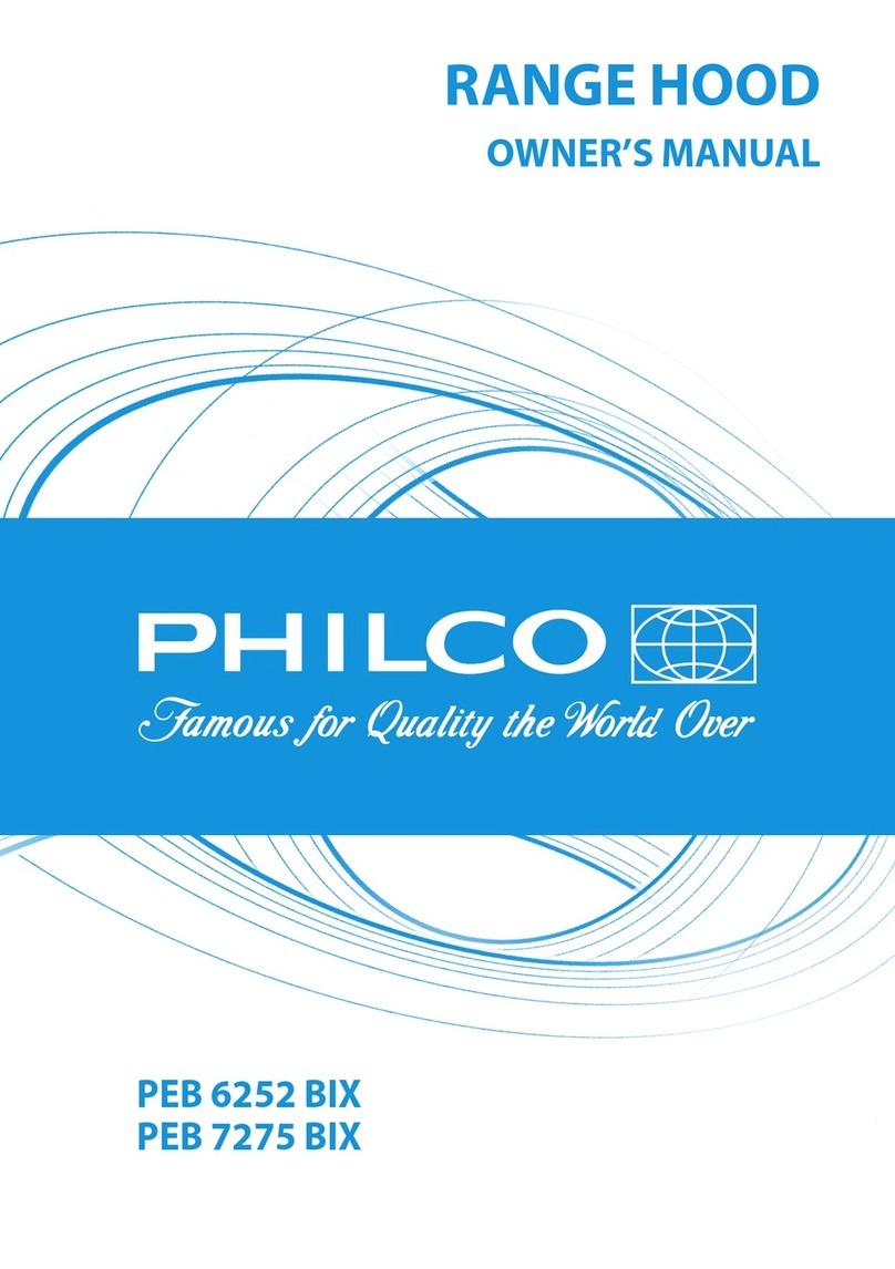 Philco PEB 6252 BIX User manual