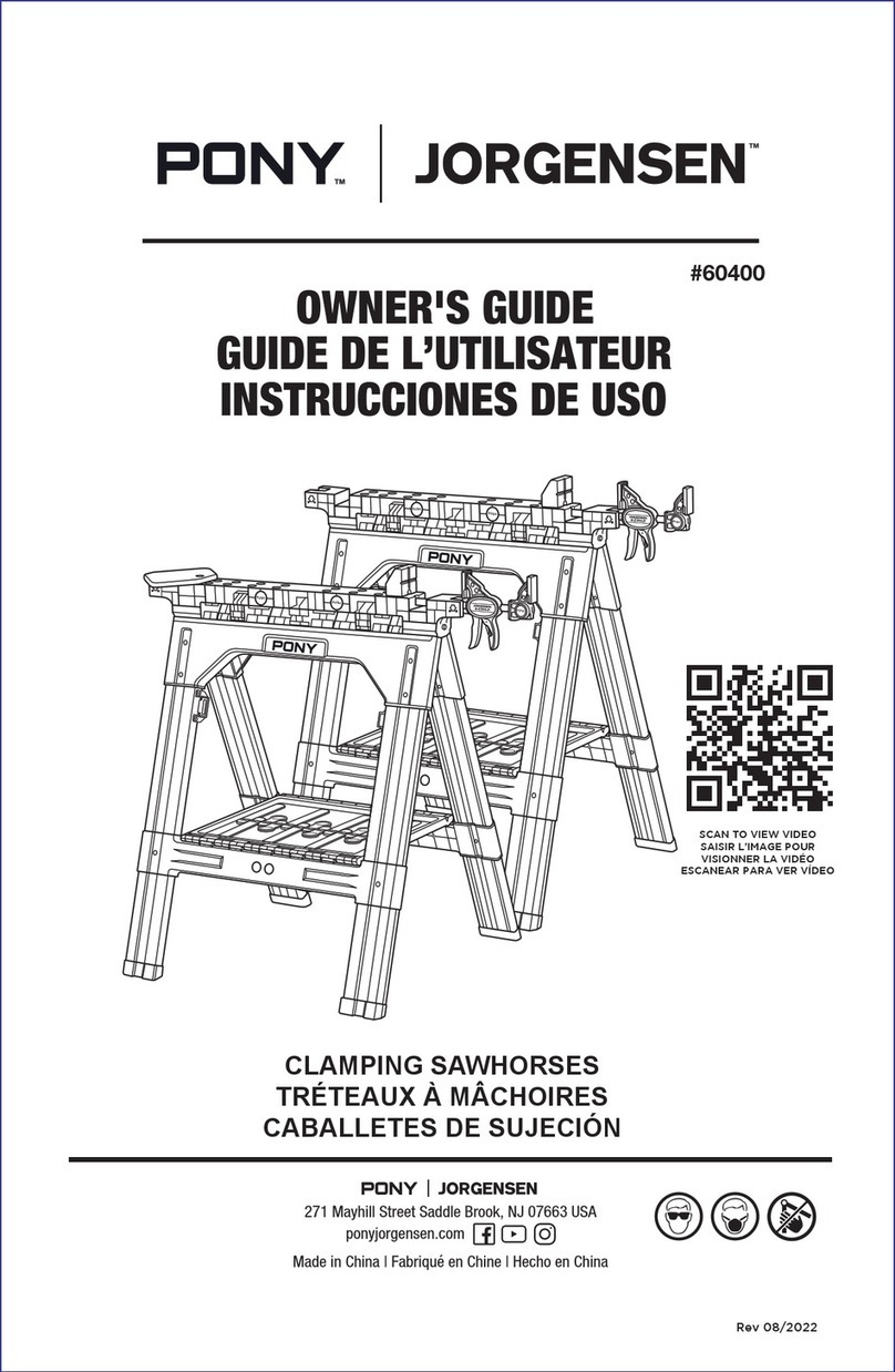 Pony JORGENSEN 60400 User manual