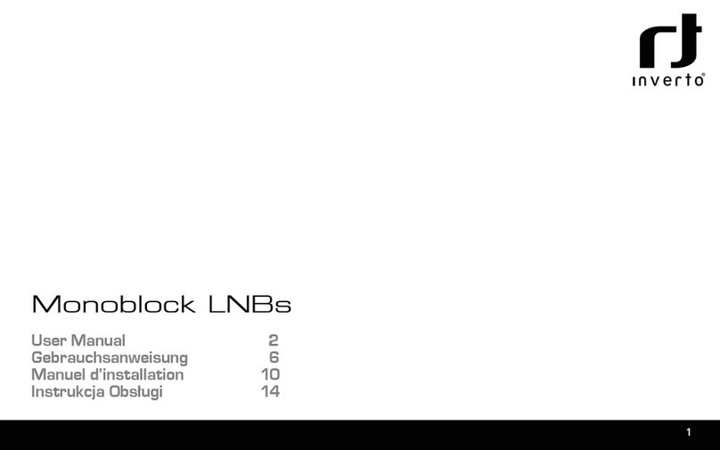 Inverto Monoblock LNBs user manual