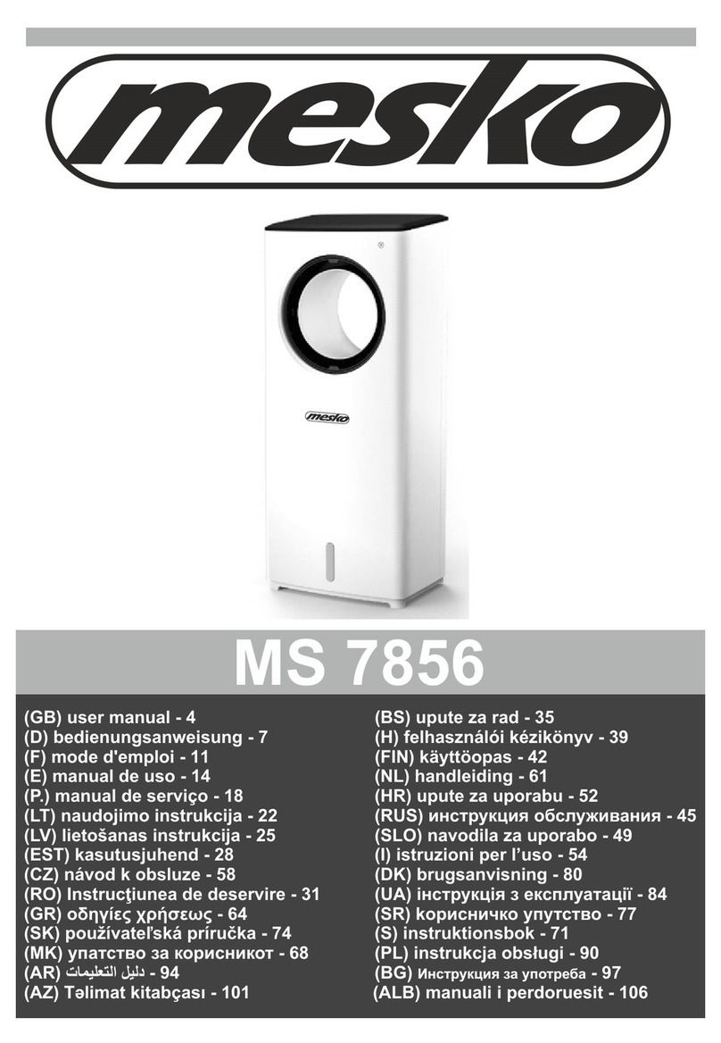 Mesko MS 7856 user manual