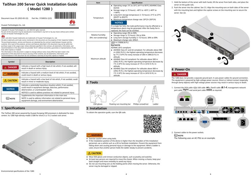 Huawei TaiShan 200 User manual