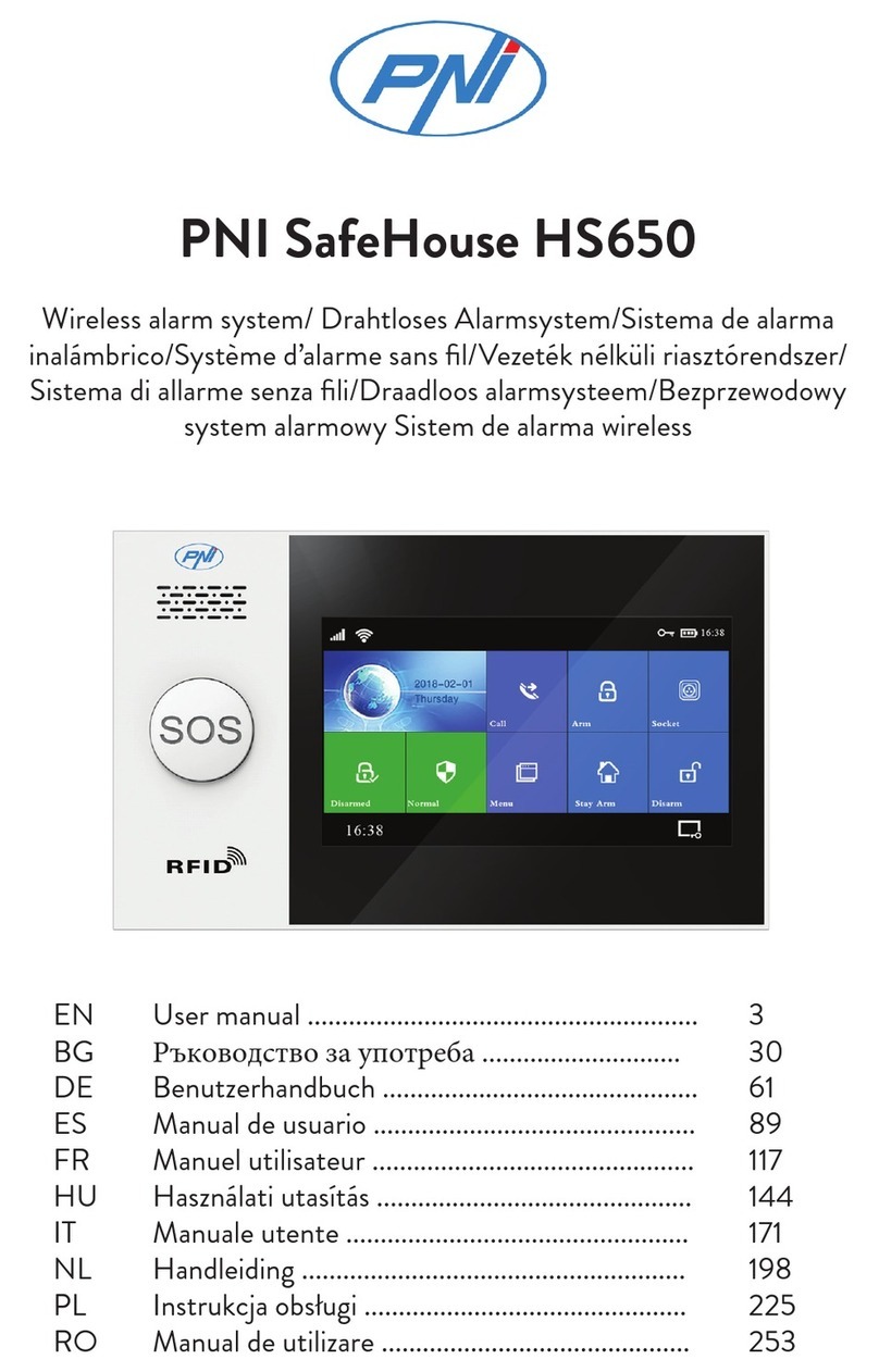PNI SafeHouse HS650 user manual
