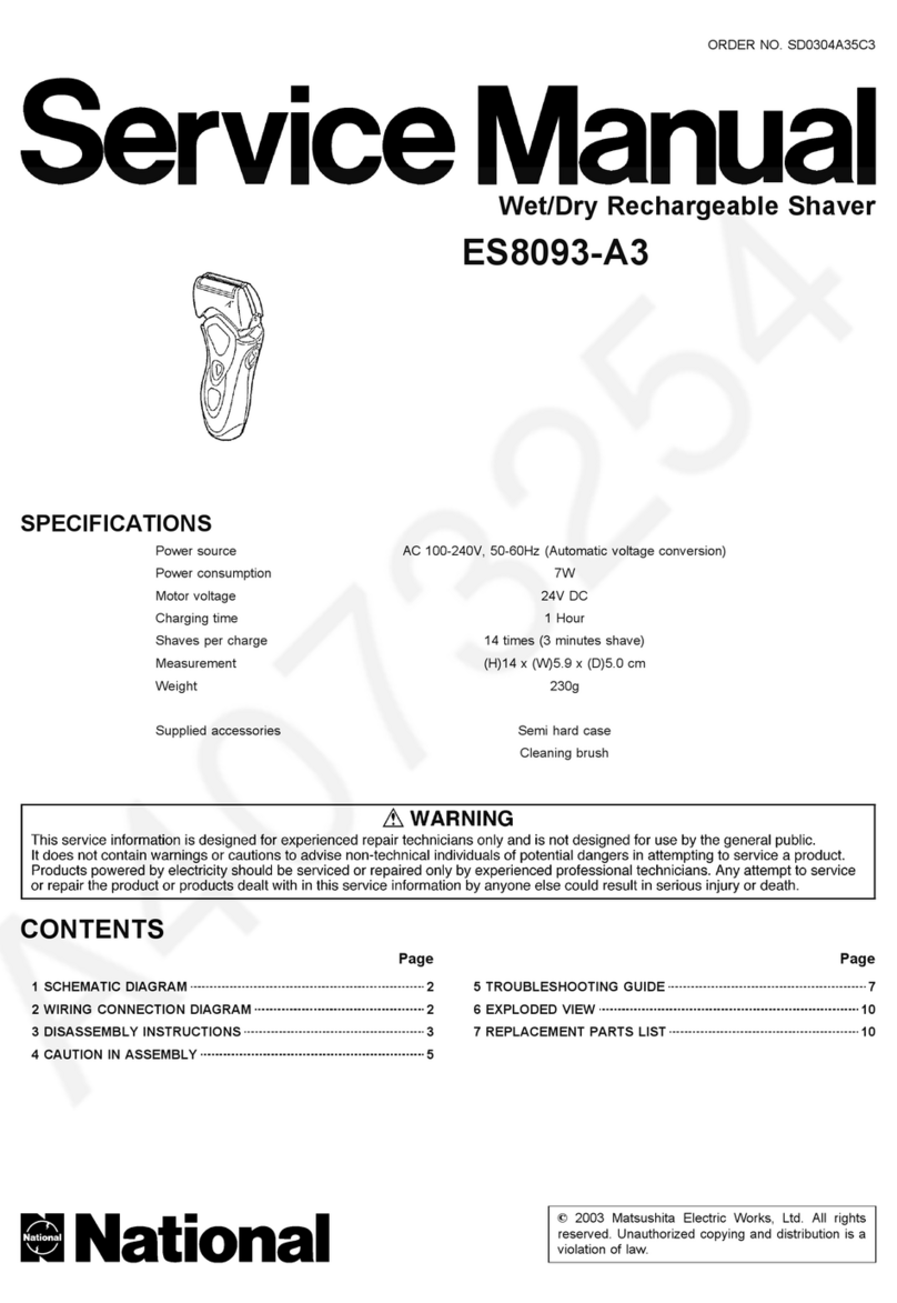 National ES8093-A3 Service manual