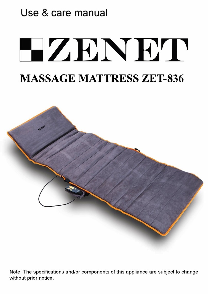 Zenet ZET-836 Use & care manual
