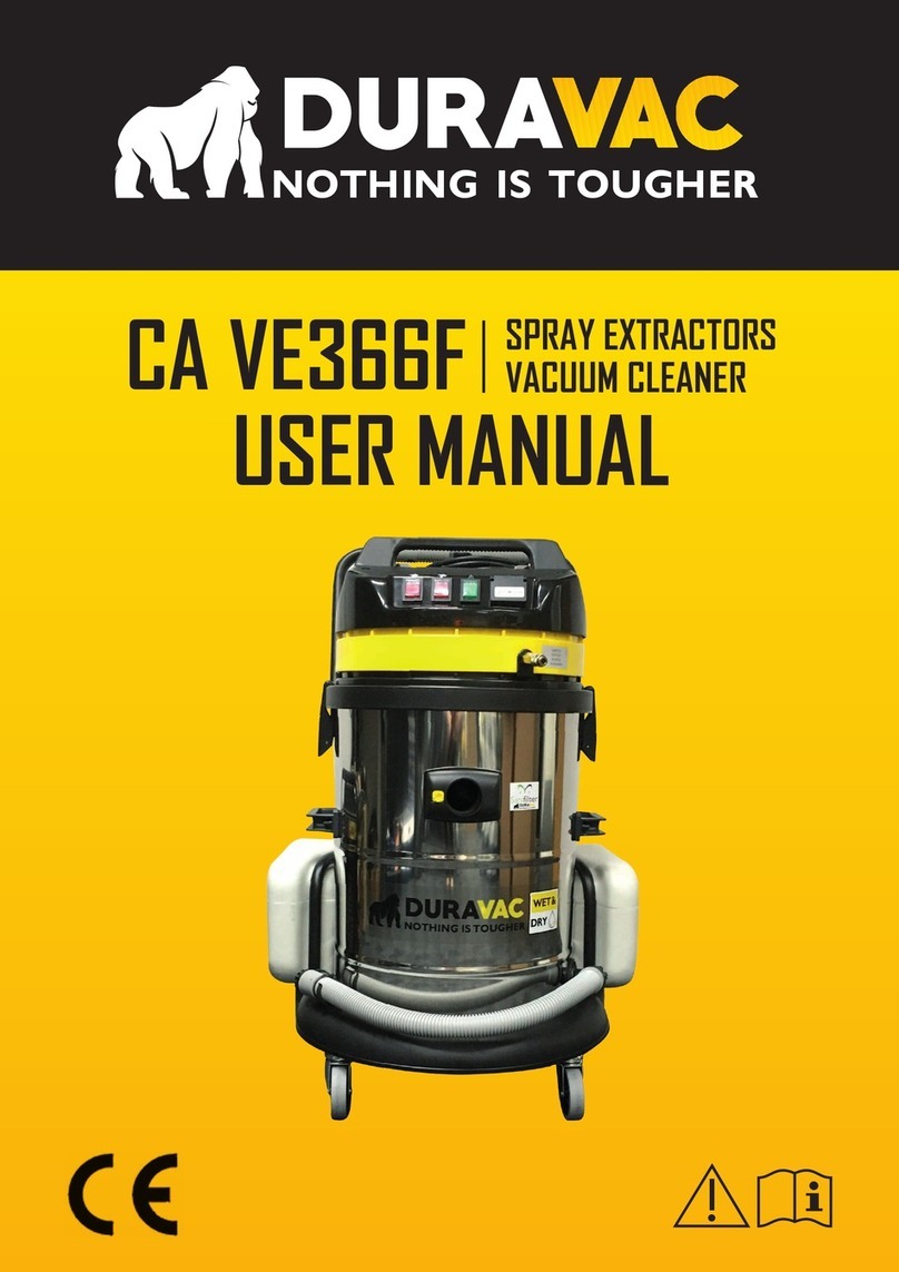 DURAVAC CA VE366F User manual