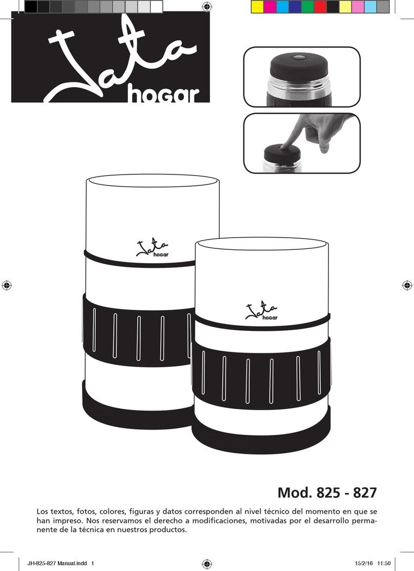 Jata hogar 825 quick start guide