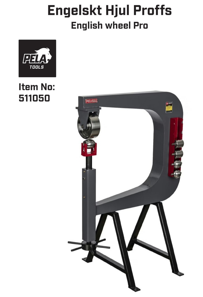 pela tools 511050 manual