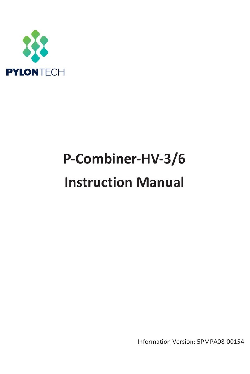 Pylontech P-Combiner-HV-3 instruction manual