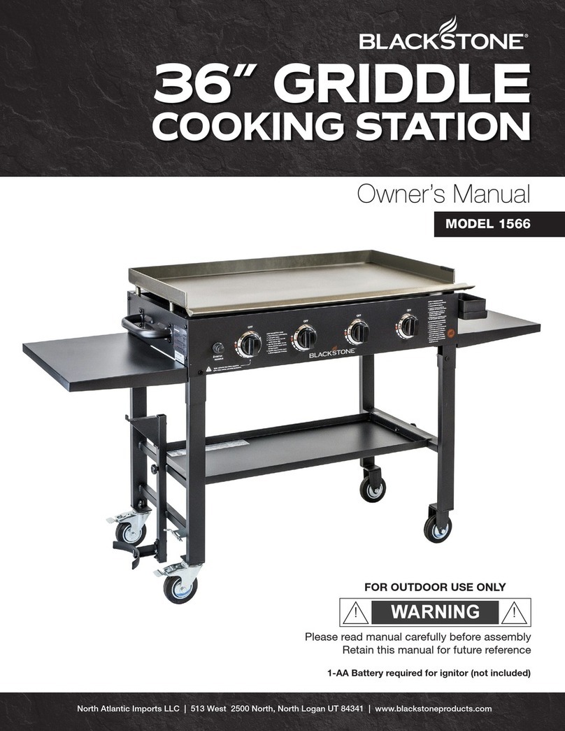 Black Stone 1566 User manual