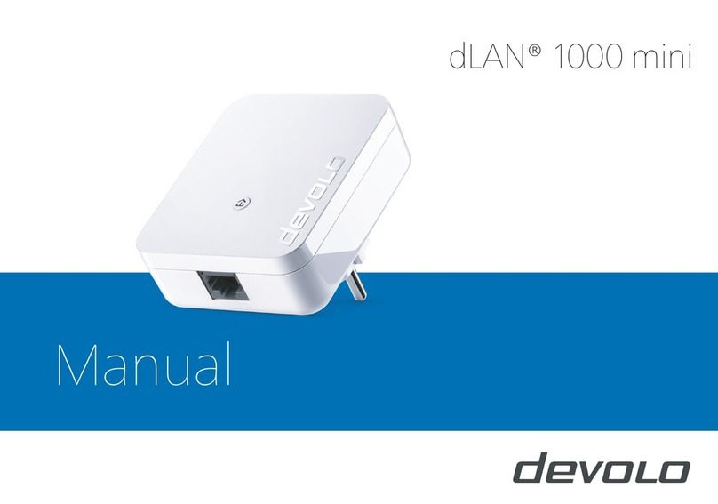 Devolo dLAN 1000 mini manual