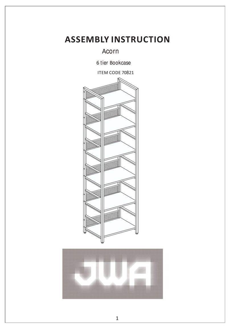 JWA Acorn 70821 Assembly instruction