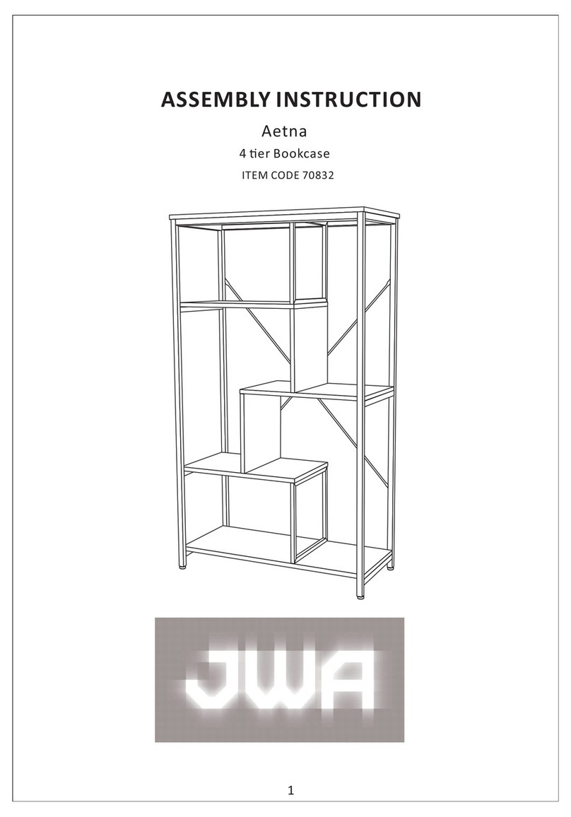 JWA Aetna 70832 Assembly instruction