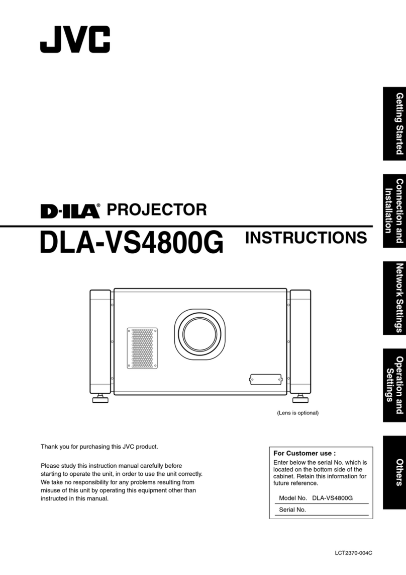 JVC D-ILA DLA-VS4800G User manual