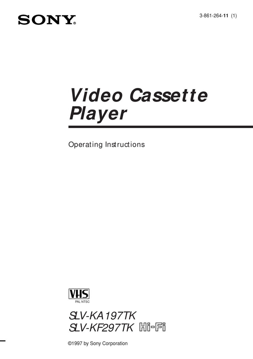 Sony SLV-KA197TK User manual
