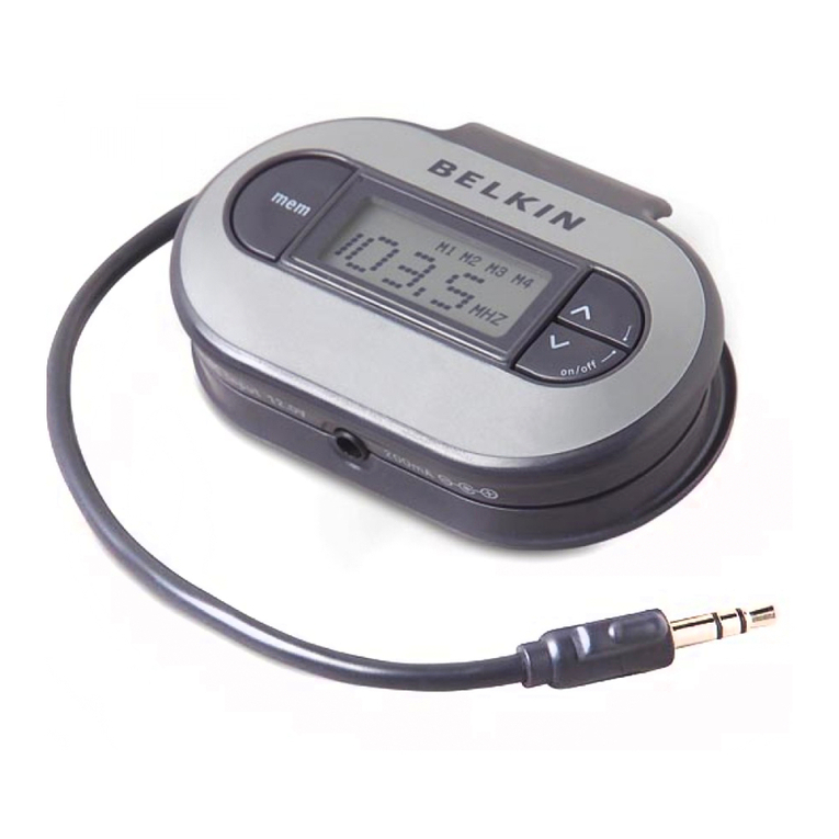 Belkin TuneCast II user manual