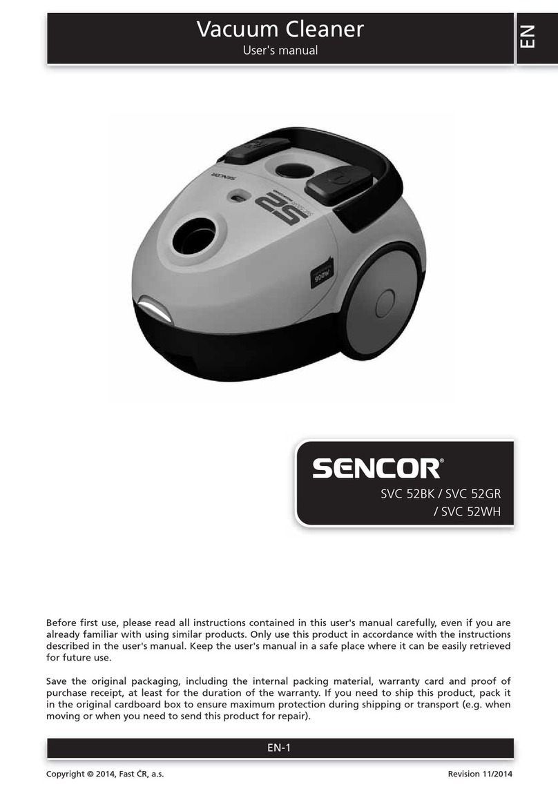 Sencor SVC 52GR User manual