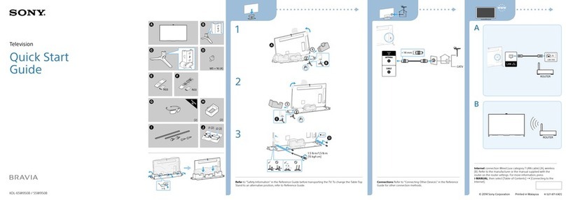 Sony Bravia KDL-65W950B User manual