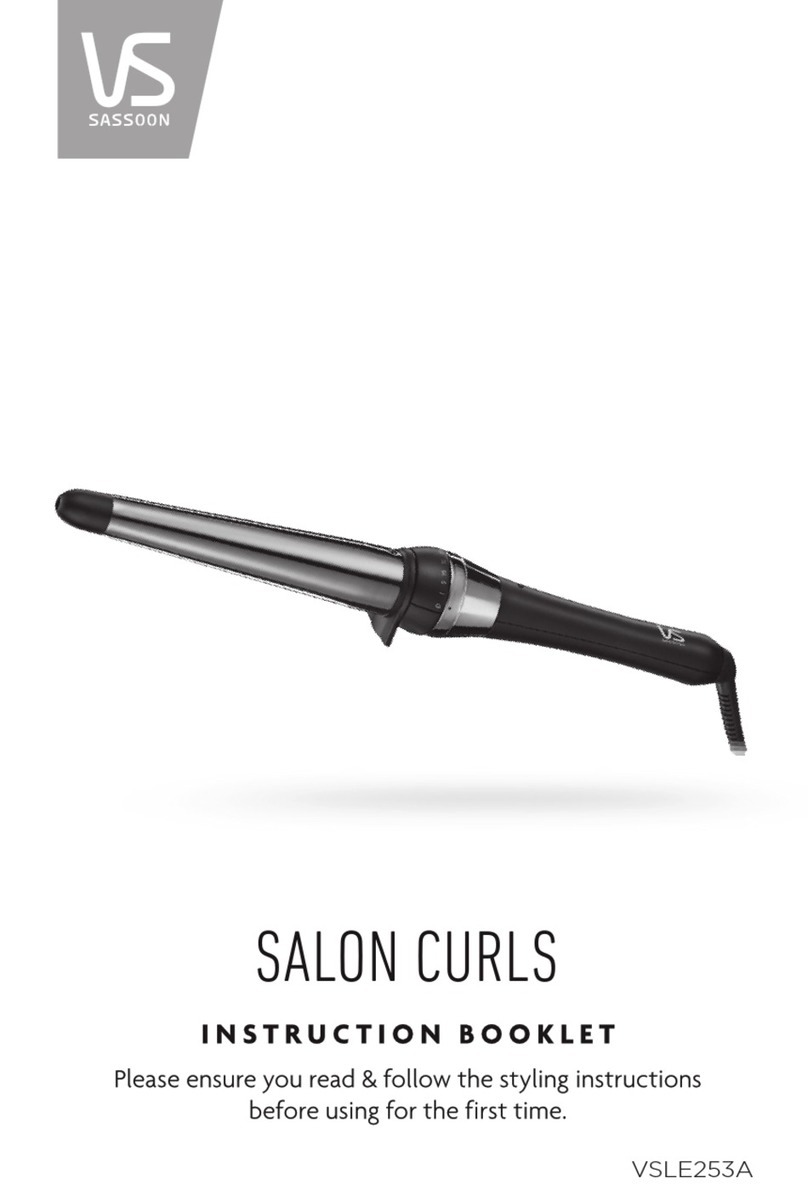 VS Sassoon VSLE253A User manual
