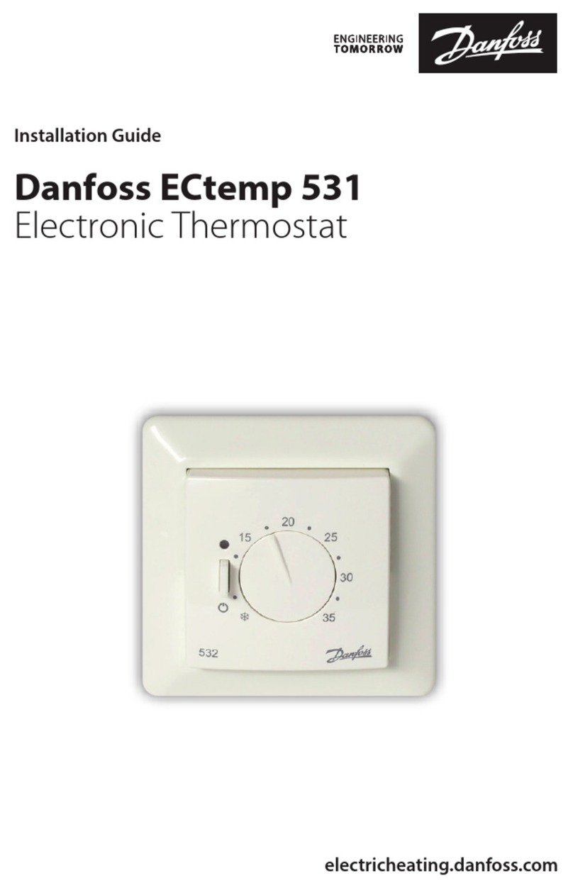 Danfoss ECtemp 531 User manual